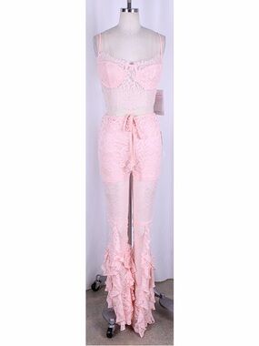 Lace Pant Set